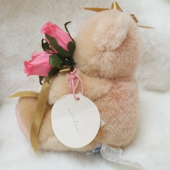 Super Cute Forever Friends Bear with Rose Banquet 6" - Picture 5 of 7